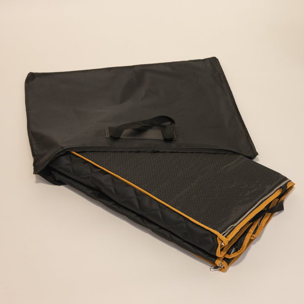 PackPup Co.™ Travel Dog Car Bed — Waterproof, Secure & Comfortable Booster Basket