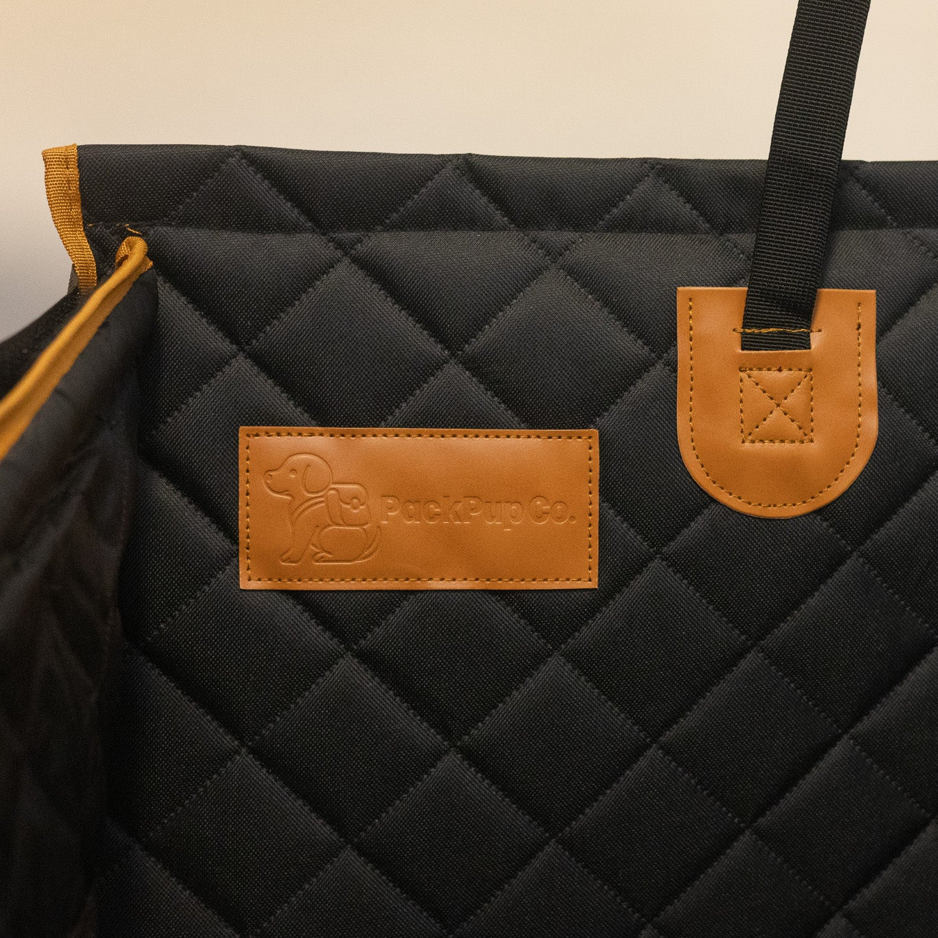 PackPup Co.™ Travel Dog Car Bed — Waterproof, Secure & Comfortable Booster Basket